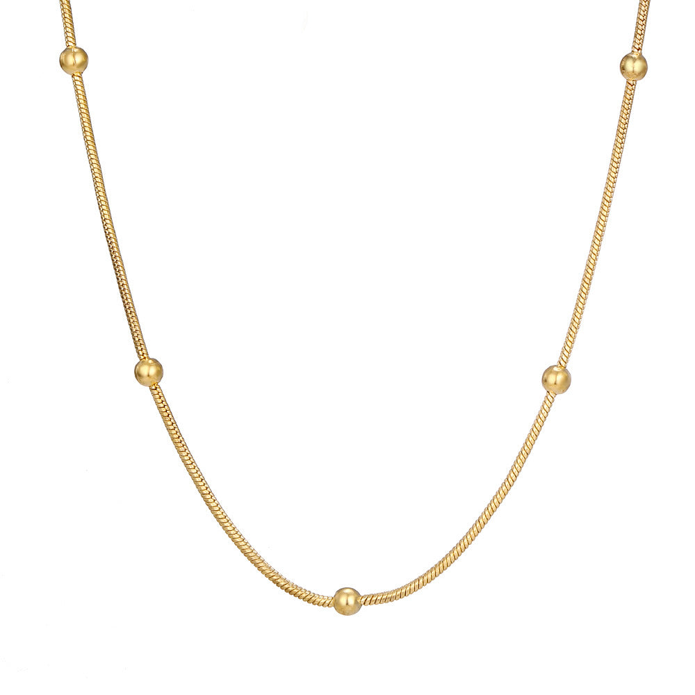 Heart Cross Female Light Luxury Minority Necklaces
