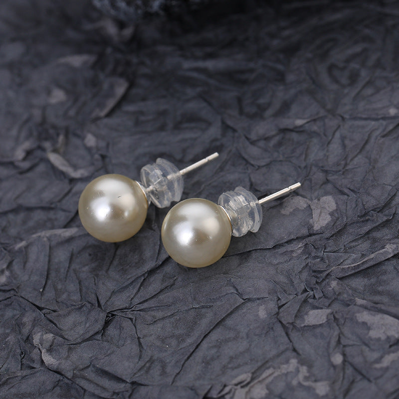 Pearl Perfect Circle Strong Light Female Earrings