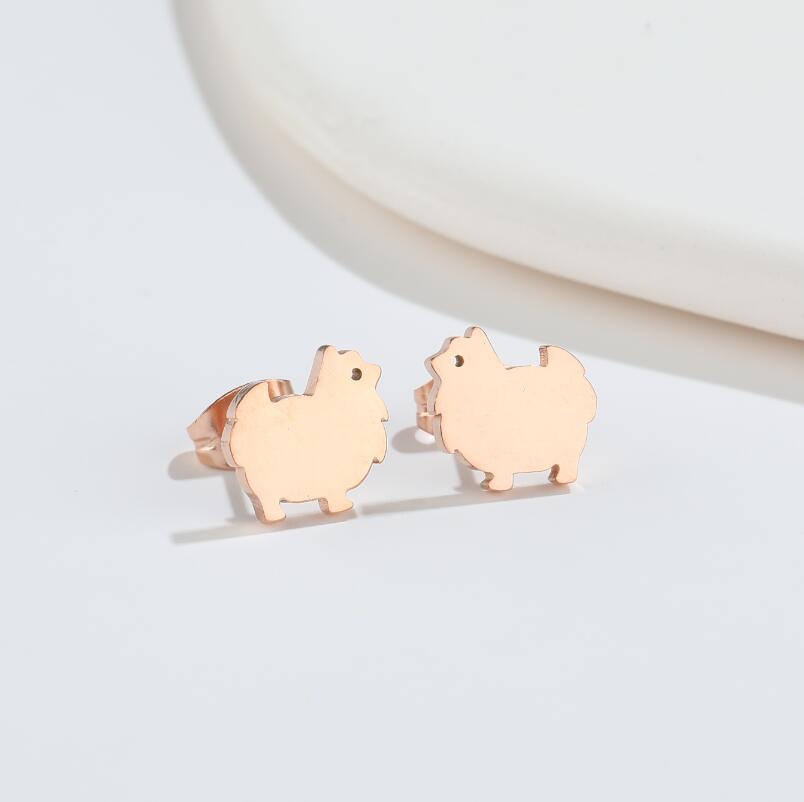 Stainless Steel Zodiac Animal Fashion Pig Rings