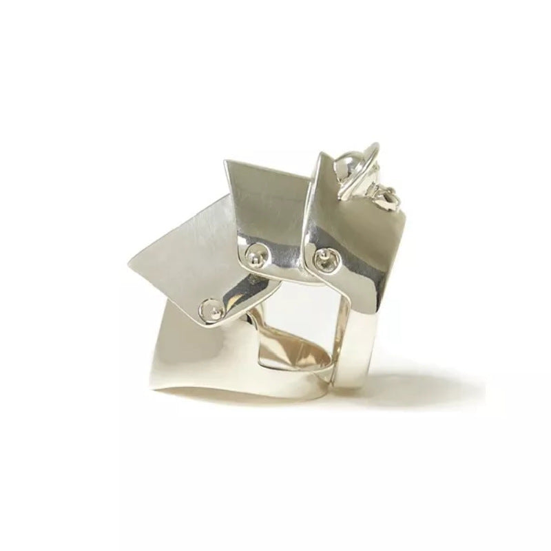 Women's & Men's Movable Armor Hip Hop Cool Fashion Rings