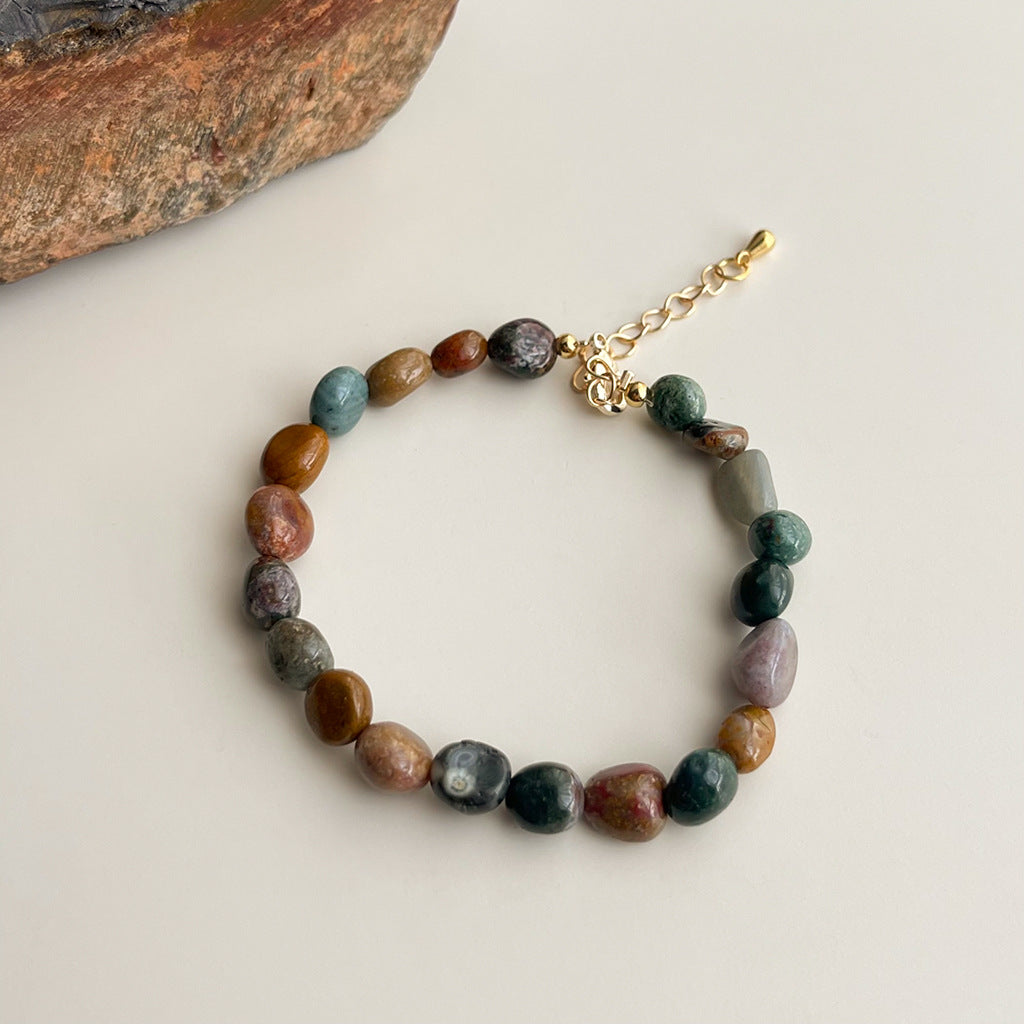 Style Natural Stone Beaded Female Personality Fashion Bracelets