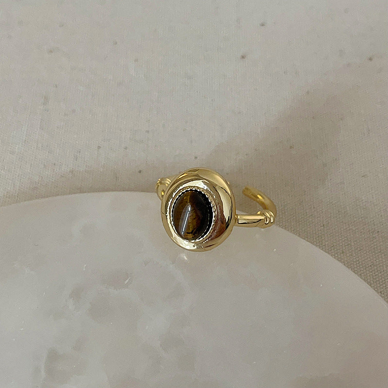 Niche High Sense Tigereye Fritillary Female Rings