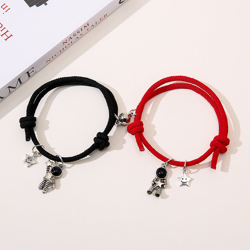 Fashion Simple Pick Astronaut Spaceman Milan Bracelets