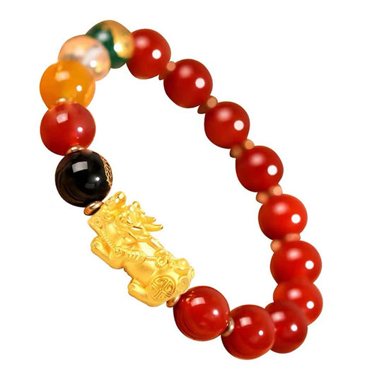 Men's Change Alluvial Gold Pi Beaded Ladies Bracelets