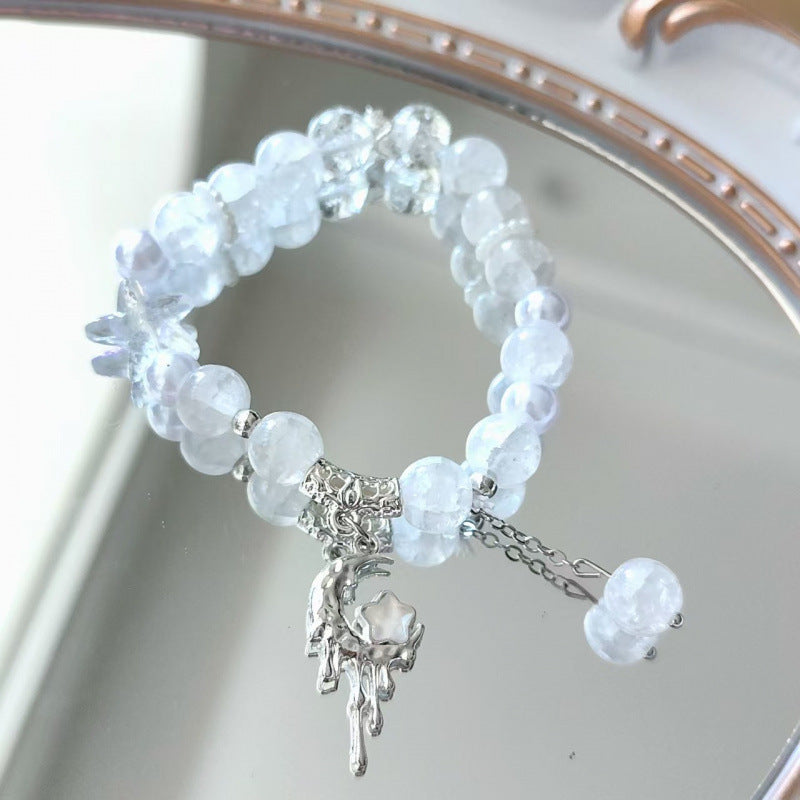 Moon Glazed Female Design Simple High Sense Versatile Bracelet