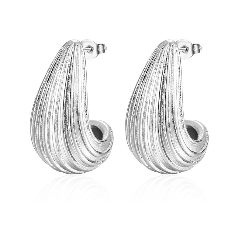 Women's Stainless Steel Fashion Gold High Class Earrings