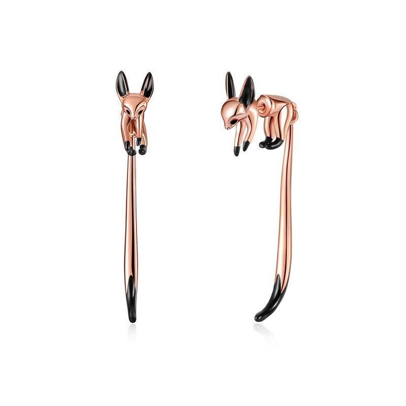 Tail Fox Affordable Luxury Fashion Personality Earrings