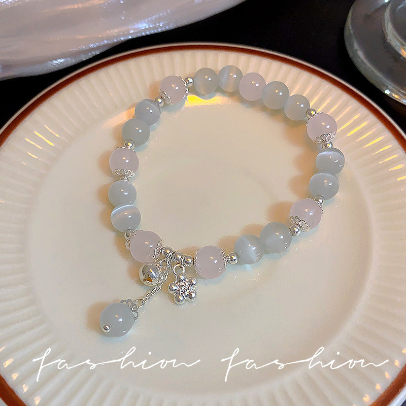 Opal Bell Female Light Luxury Minority Bracelets