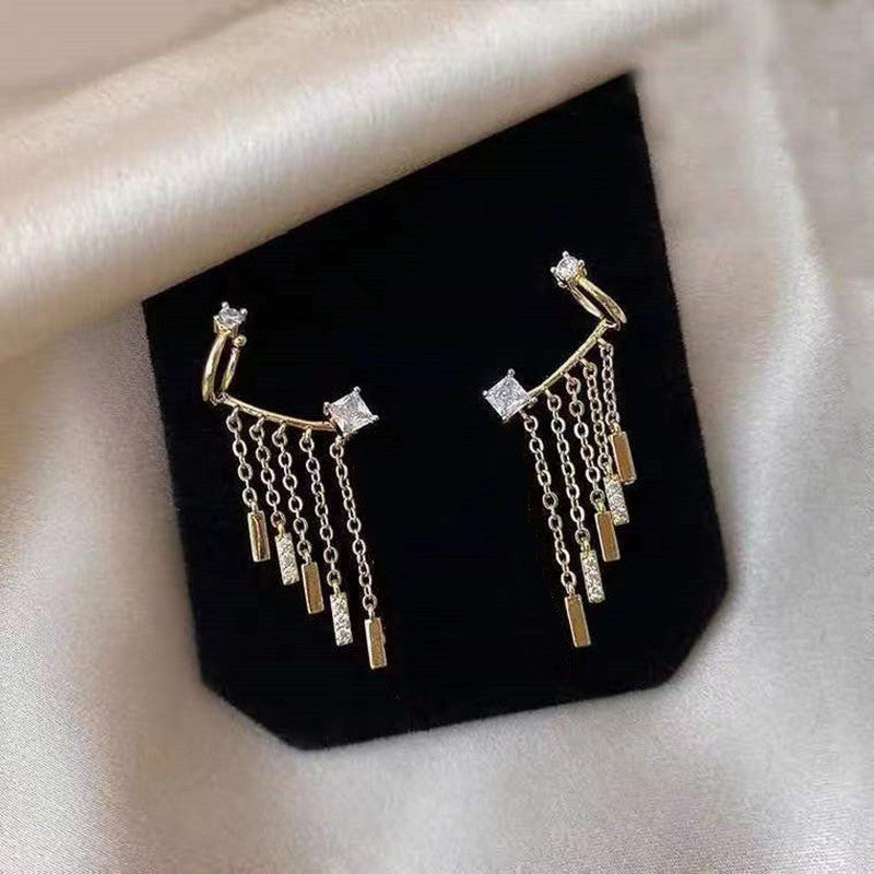 Women's Fashionable Design Elegant Generous High-grade Light Earrings