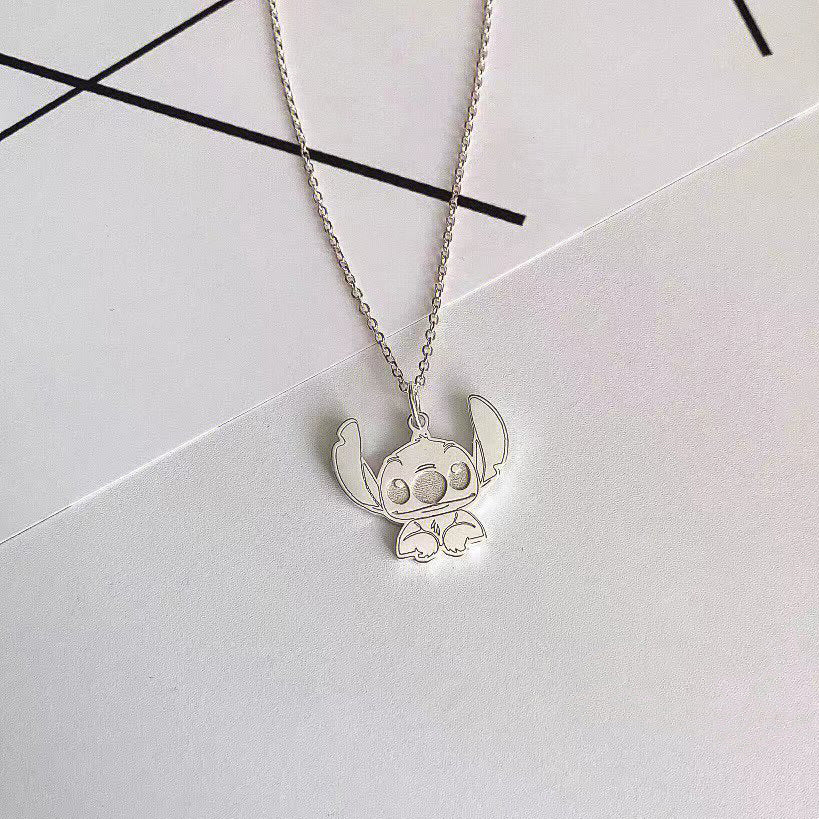 Female Girlfriends Clavicle Chain Heart Cartoon Necklaces