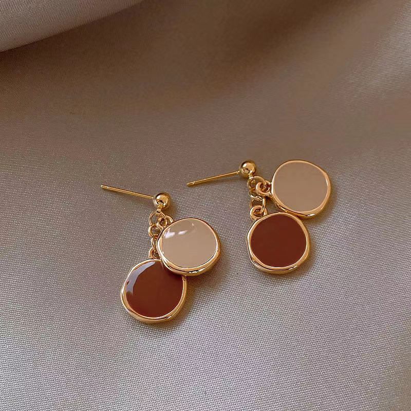 Slouchy Popular Retro Design High-grade Ear Earrings