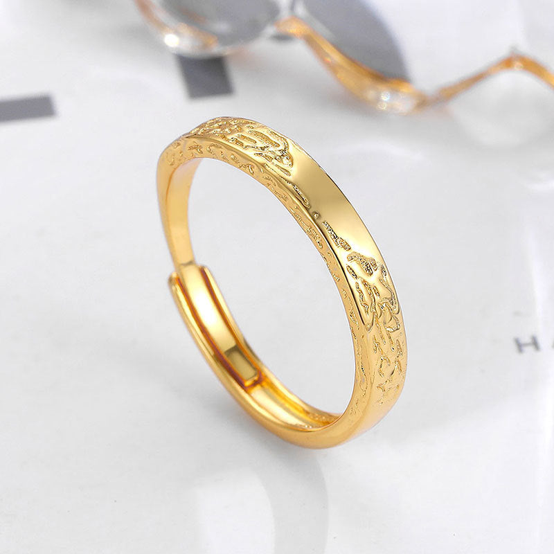 Women's & Men's Erosion Glacier Couple Affordable Luxury Fashion Niche Ring