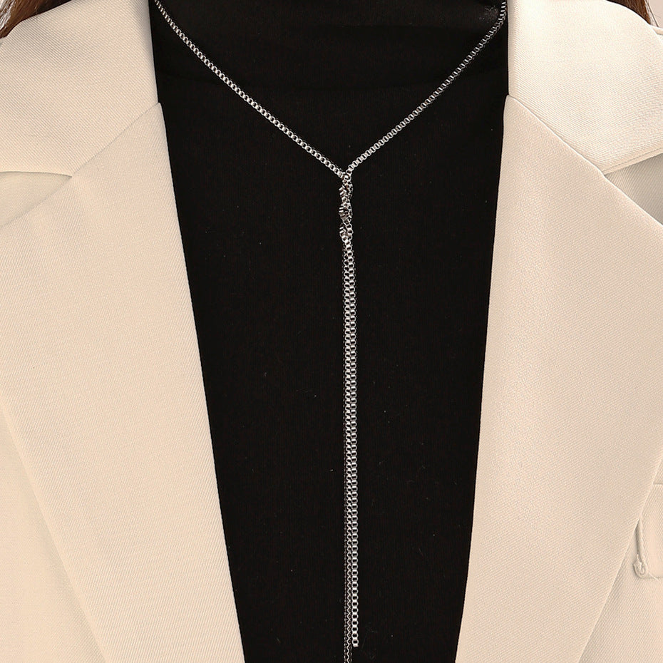 Women's Drawable Long Light Luxury Minority Design Necklaces