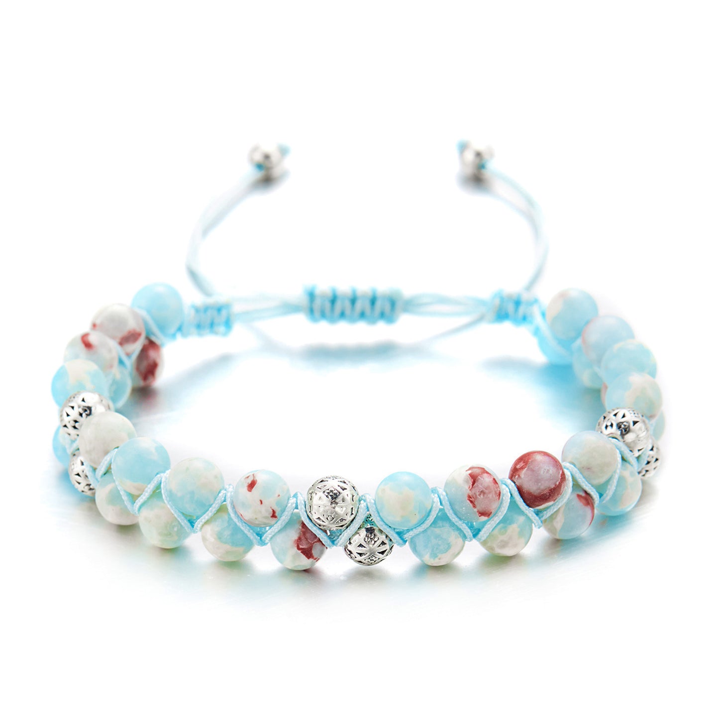 Natural Stone Woven Female Emperor Crystal Bracelets