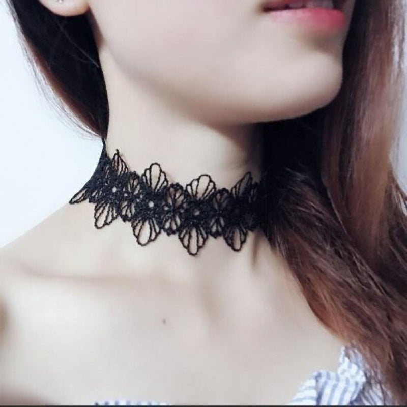 Women's Lace For Simple Short Popular Neck Accessories Necklaces