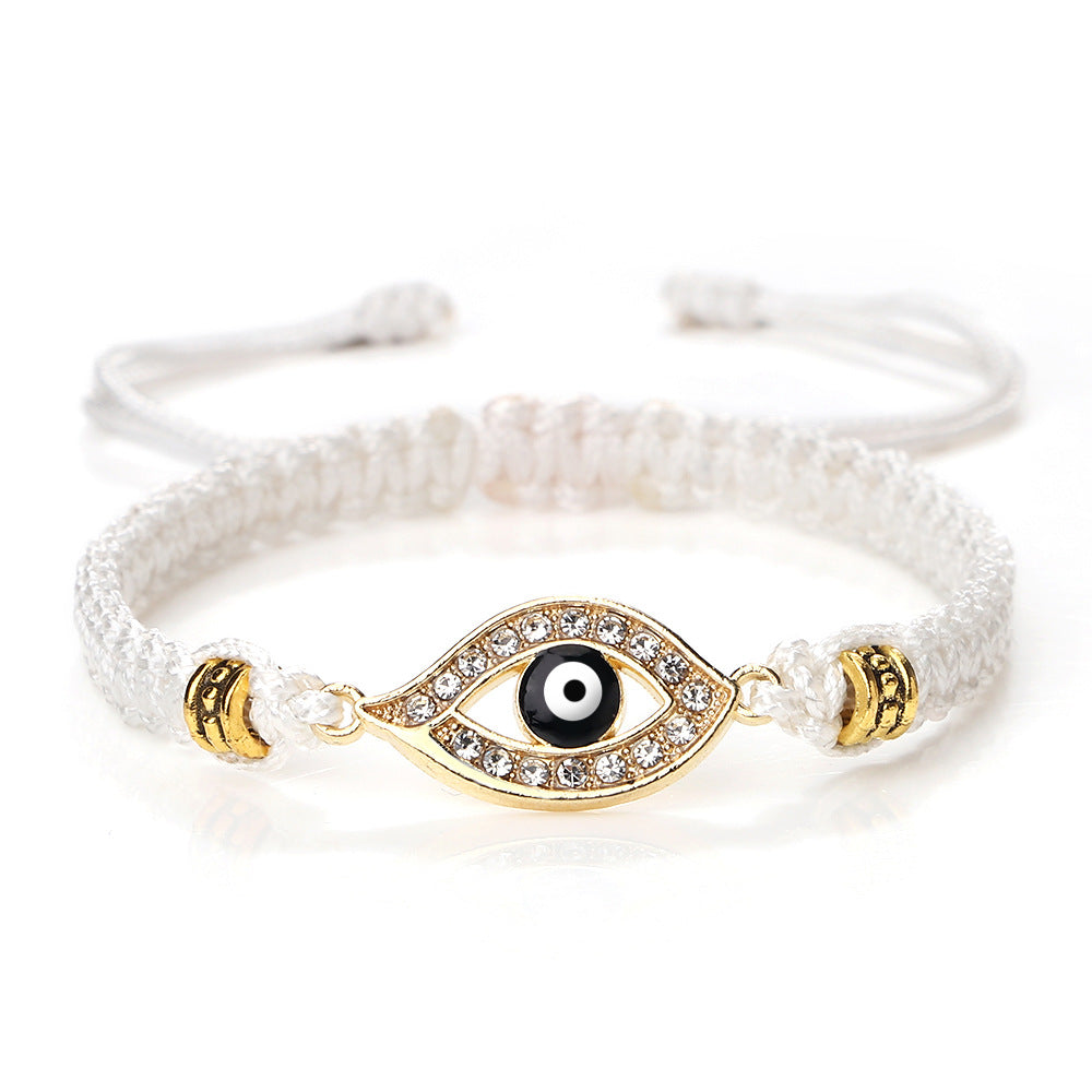 Devil's Eye Starry Eyes Woven Couple Bracelet