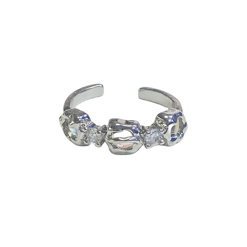 Minimalist Heart Geometric Simple Open Design Bracelets