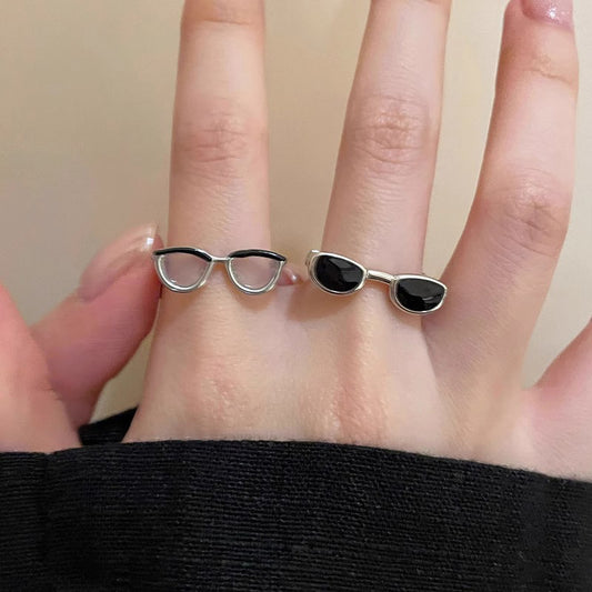 Women's & Men's Fun Glasses Simple Design Personality Trendy Sunglasses