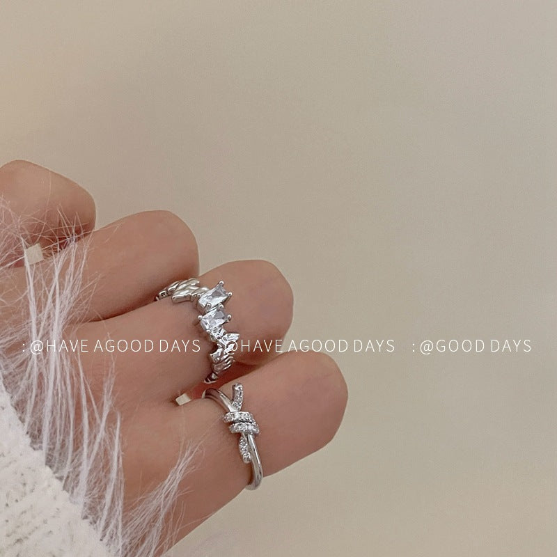Women's Personalized Cold Style Index Finger Affordable Luxury High-grade Minority Rings