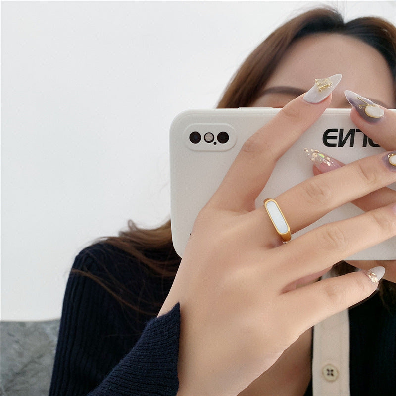 Finger Female Fashion Korean Simple Retro Rings
