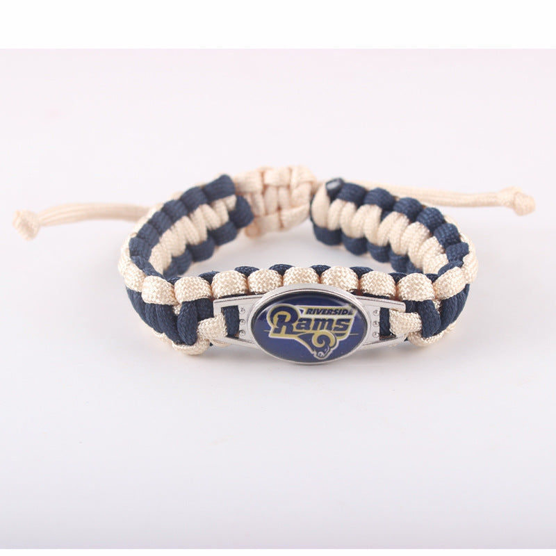 Rugby Team Adjustable Steelers Denim Pirate Bracelets