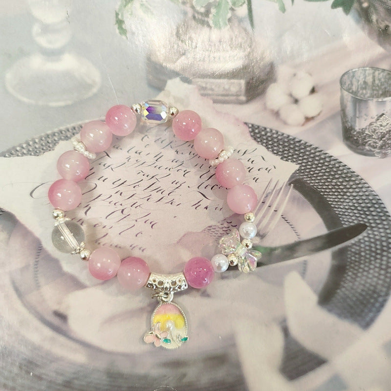 Moon Glazed Female Design Simple High Sense Versatile Bracelet