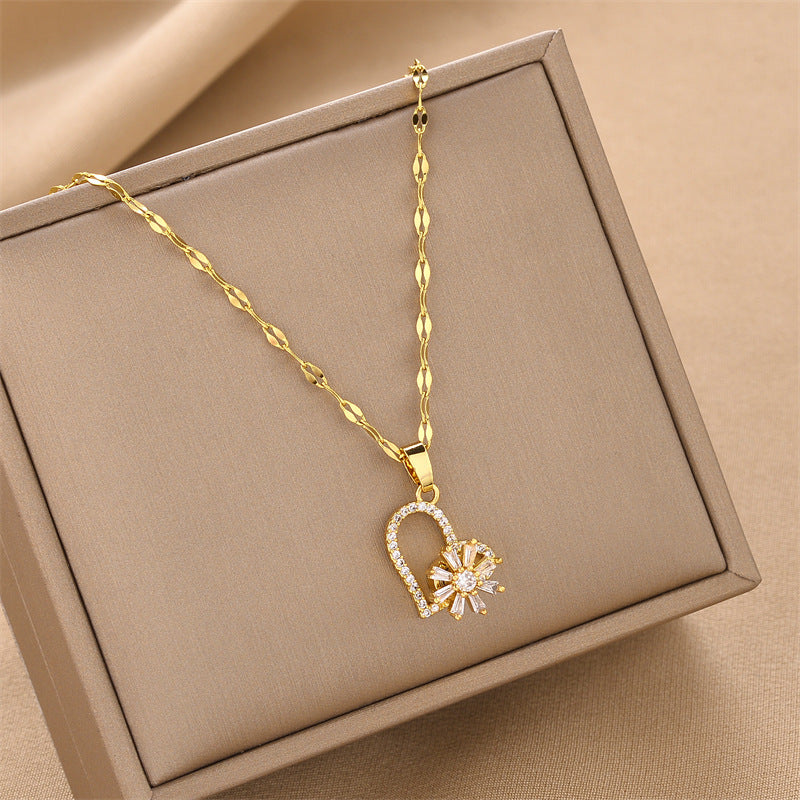 Accessories Fashion Personalized Simple Clavicle Chain Necklaces