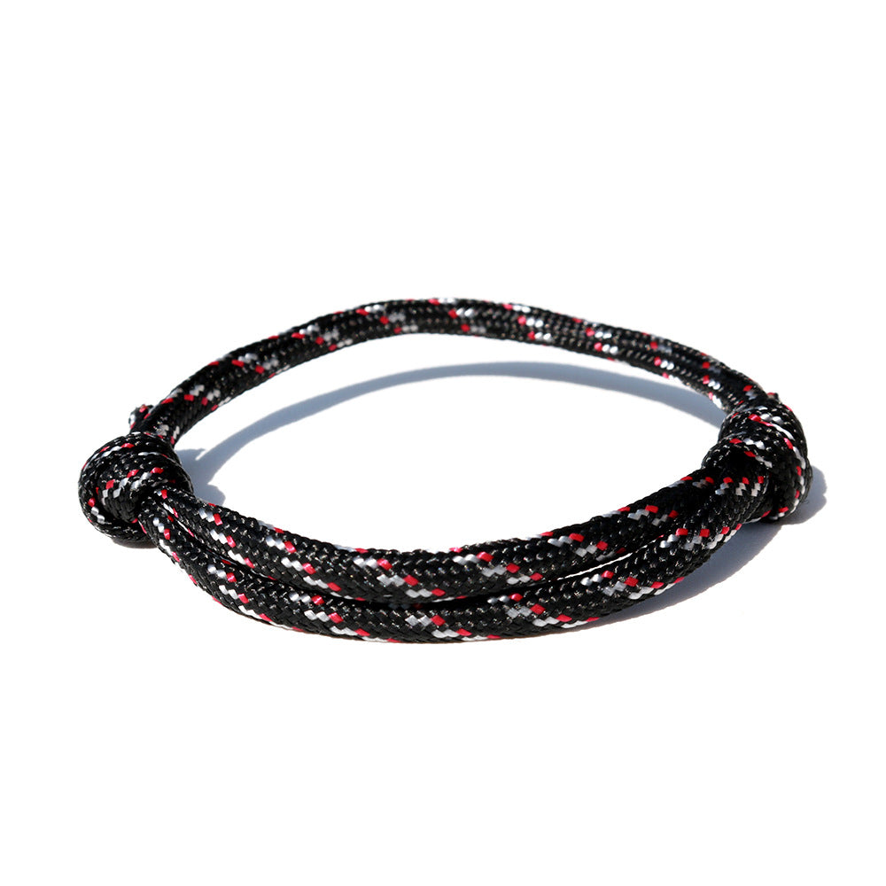 Men's Nautical Nylon Adjustable Handmade Braided Rope Bracelets