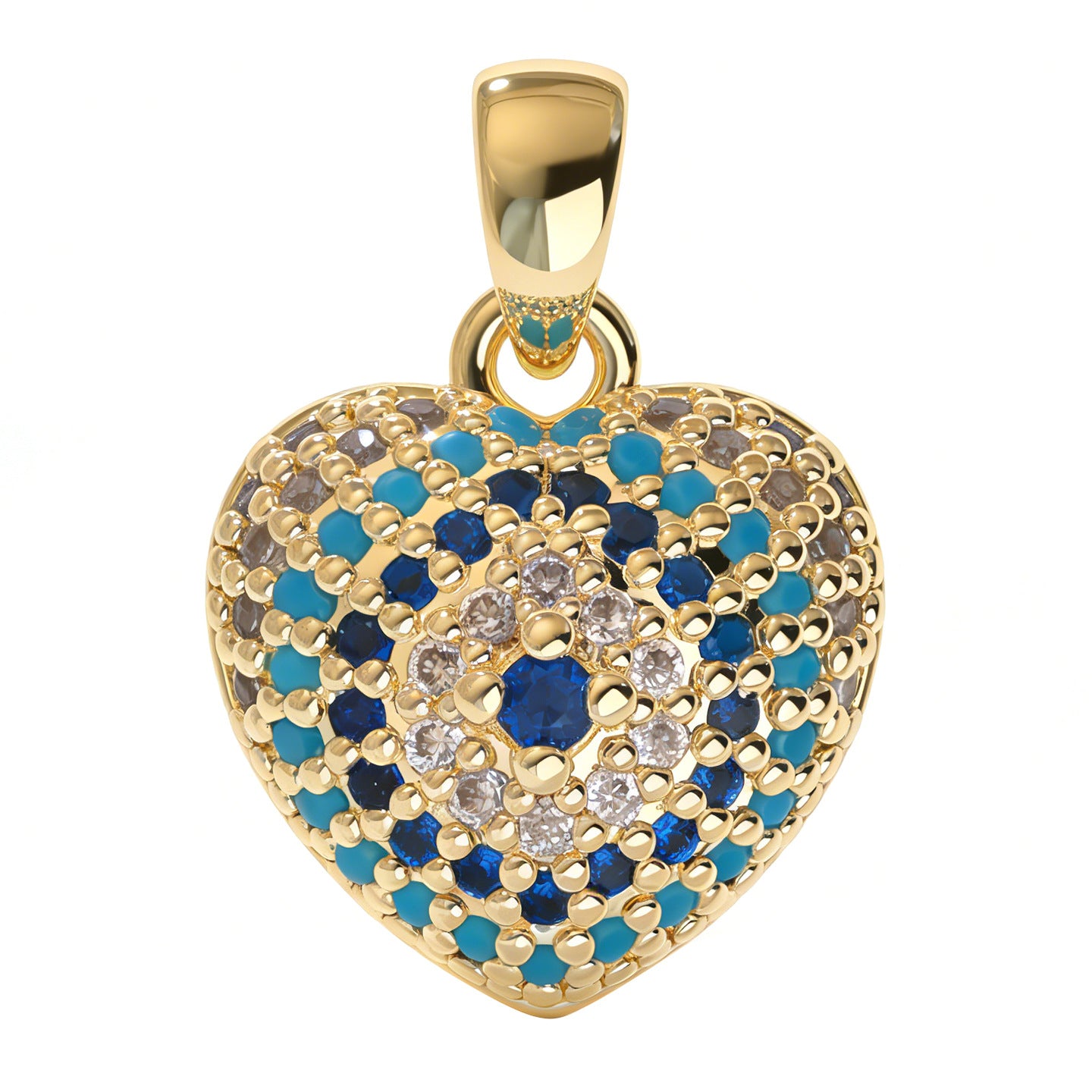 Fashion Retro Weird Devil Eye Single Pendants