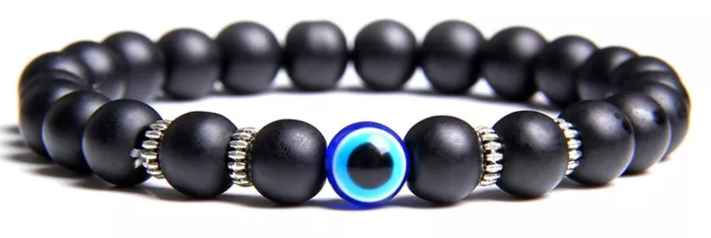 Graceful Glaze Blue Eyes Sparta Helmet Bracelets