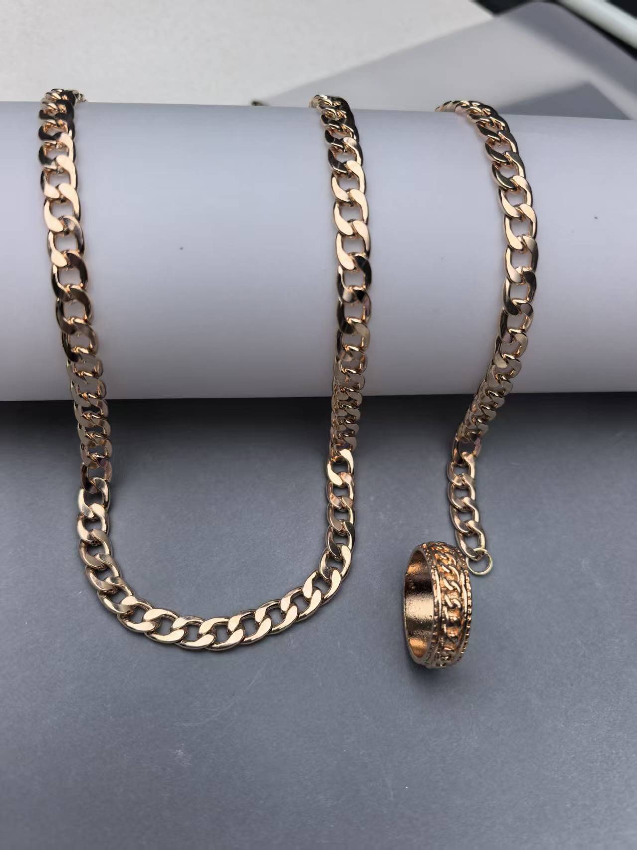 Fashion Trendy Arrow Xi Chain Of Jewelry Set