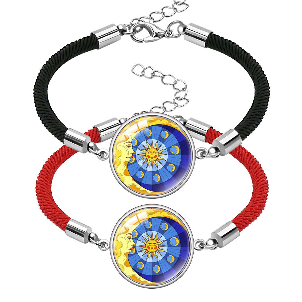 Women's & Men's Woven Hand Strap Valentine's Day Couple Bracelets
