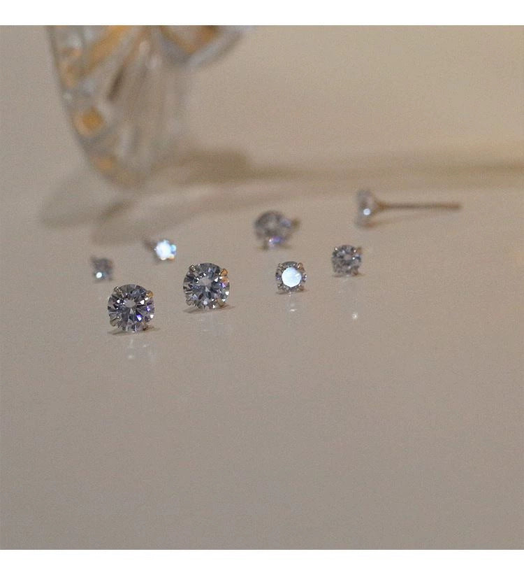 Men's For Rhinestone Petite Simple Beautiful All Earrings