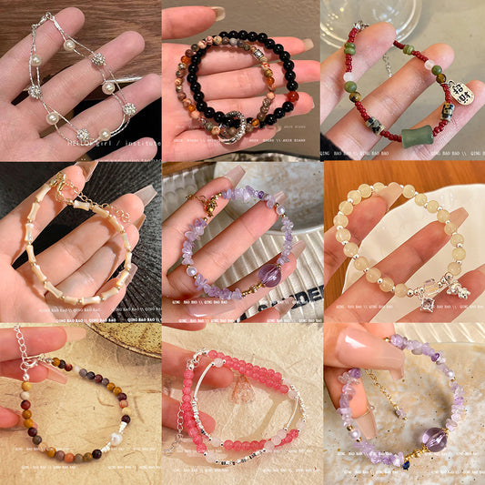 Women's Sandalwood Fresh Design High Sense Jewelry Bracelets