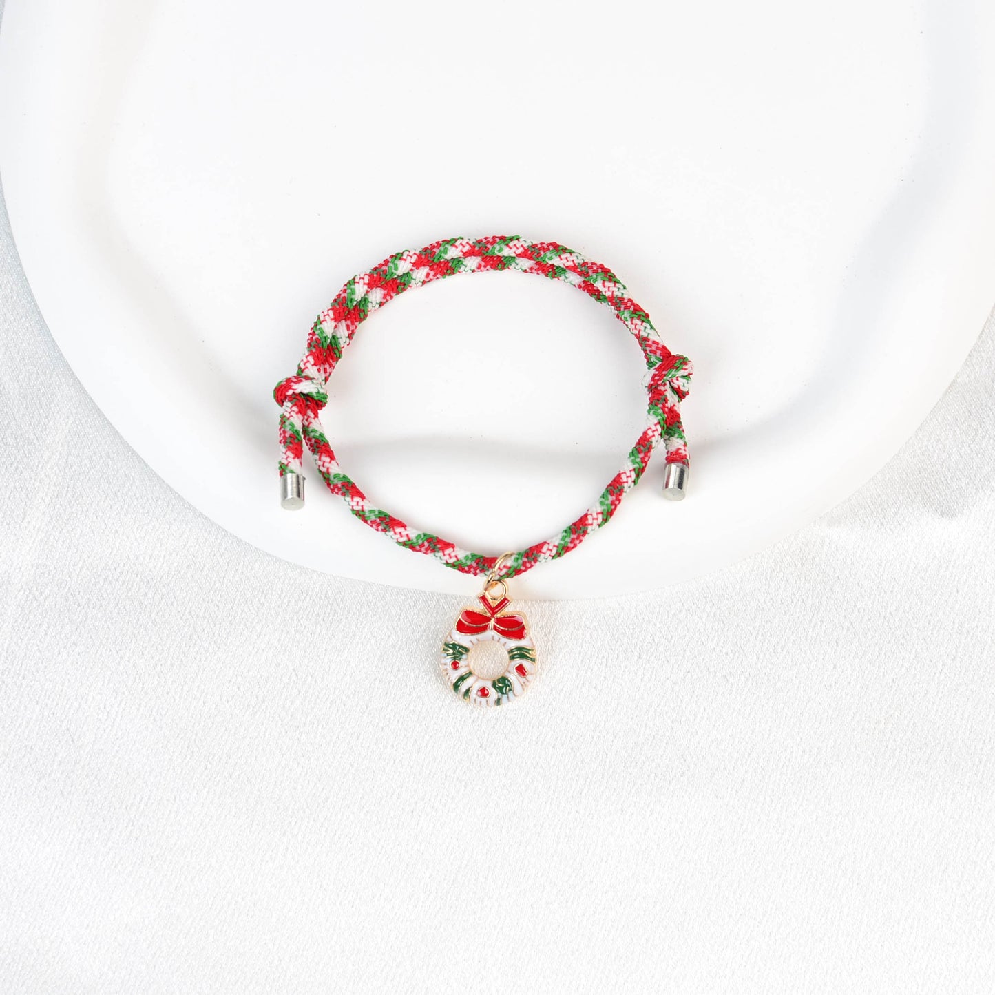 Ornament Santa Claus Tree Snowman Gift Bracelets