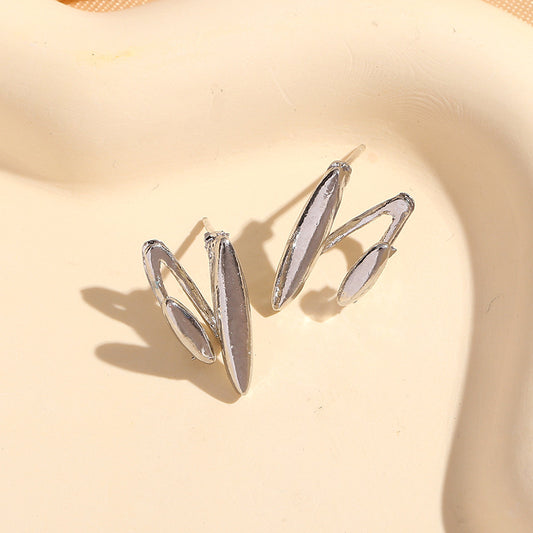 Niche Personality Simple Fashion Style High-grade Earrings