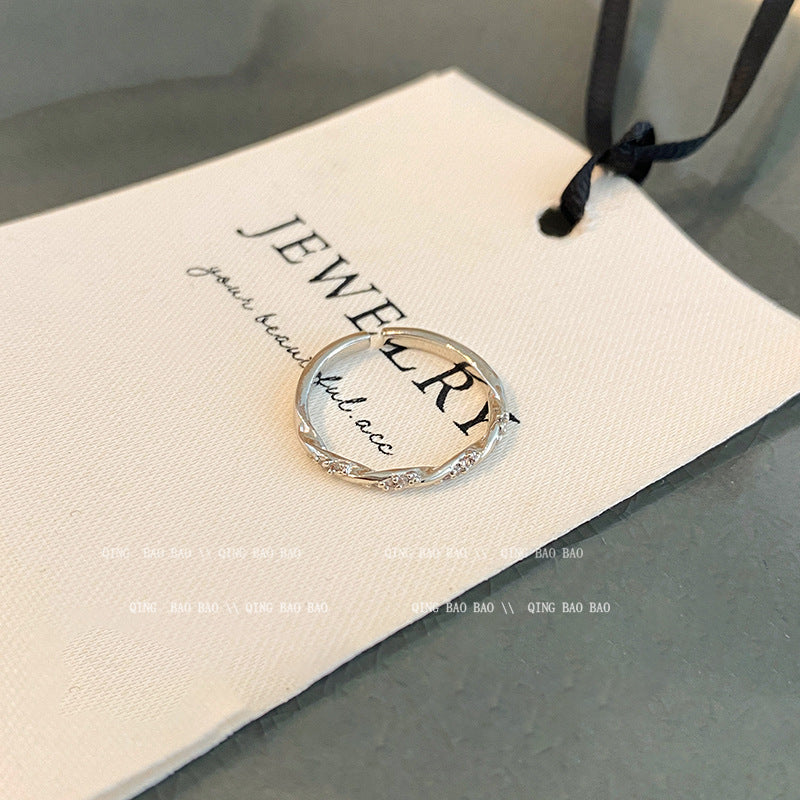 Niche Design Female Temperament Wild Personality Rings