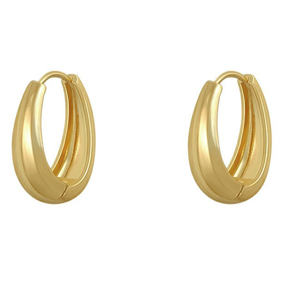 Women's Wild Simple Cold Style Light Luxury Ear Clip Retro Earrings