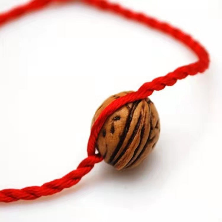 2 Yuan Store Life Safe Peach Red Bracelets