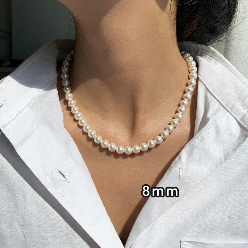 Elegant Clavicle Chain Light Luxury High Sense Fashionable All Necklaces