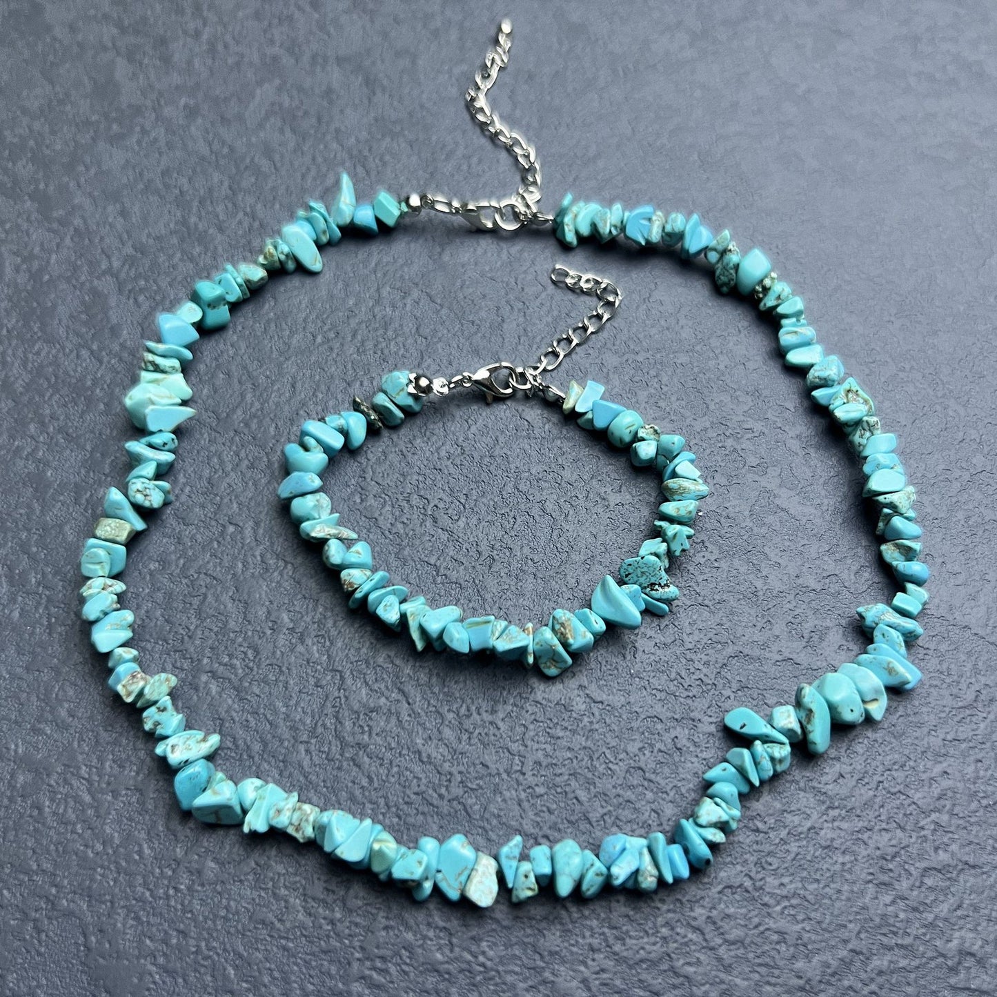 Crystal Irregular Gravel Clavicle Chain Creative Necklaces