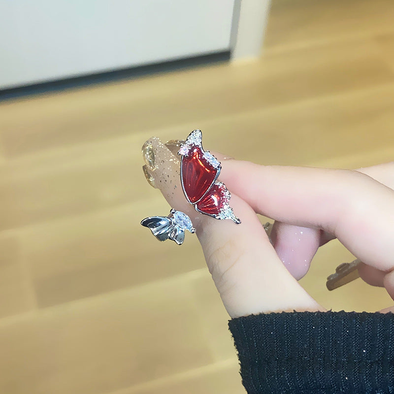 The Debris Series Gradient Female Design Rings