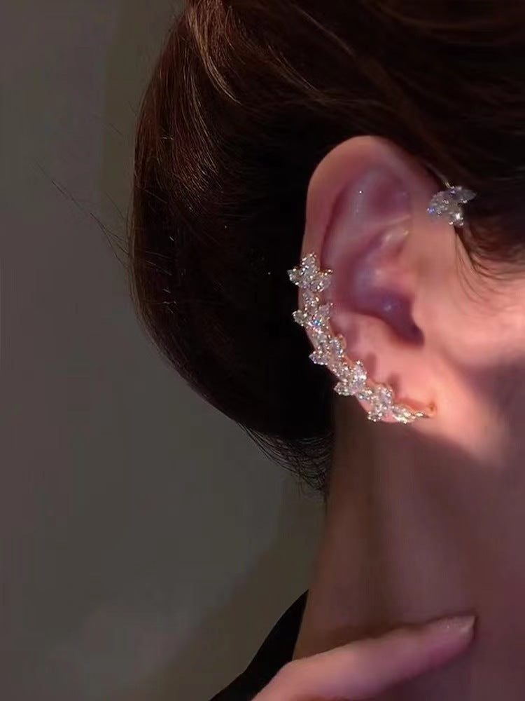 Ear Hook Clip One Without Pierced Senior Tassel Earrings