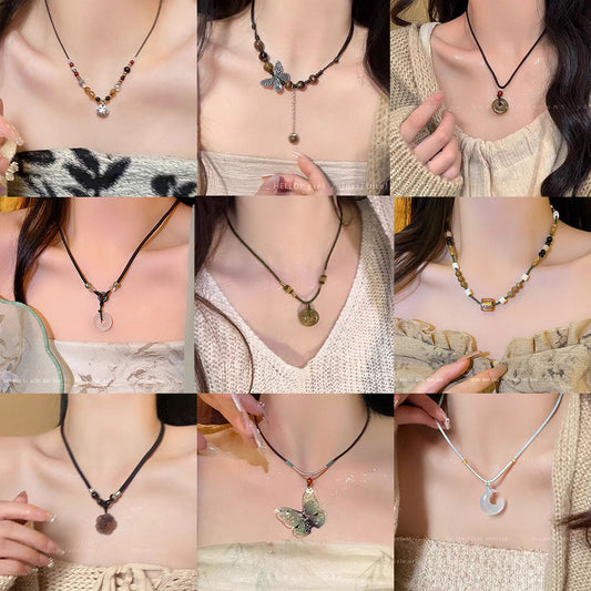 Women's Retro Ethnic Style Zen Woven High-grade Necklaces