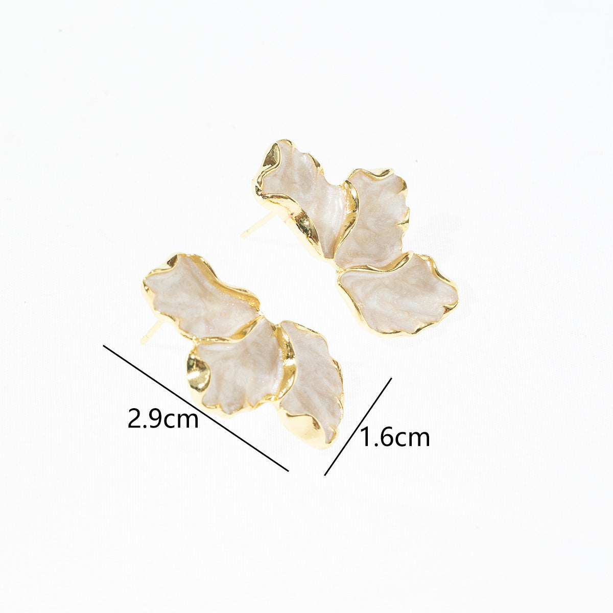 Pure Design Maple Leaf Flower Affordable Luxury Fashion Earrings