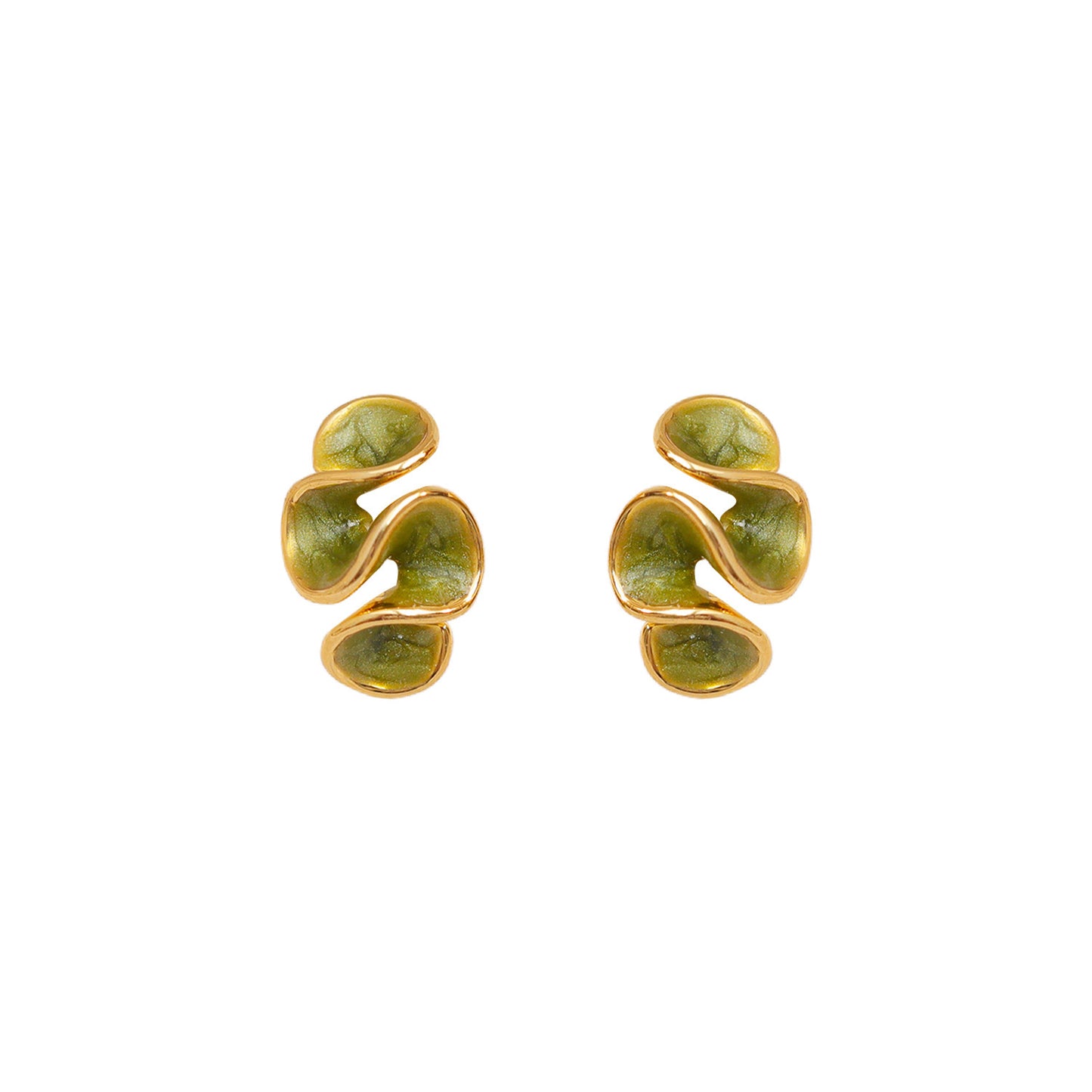 Flower Silicone Female Cute Sweet Personality Earrings