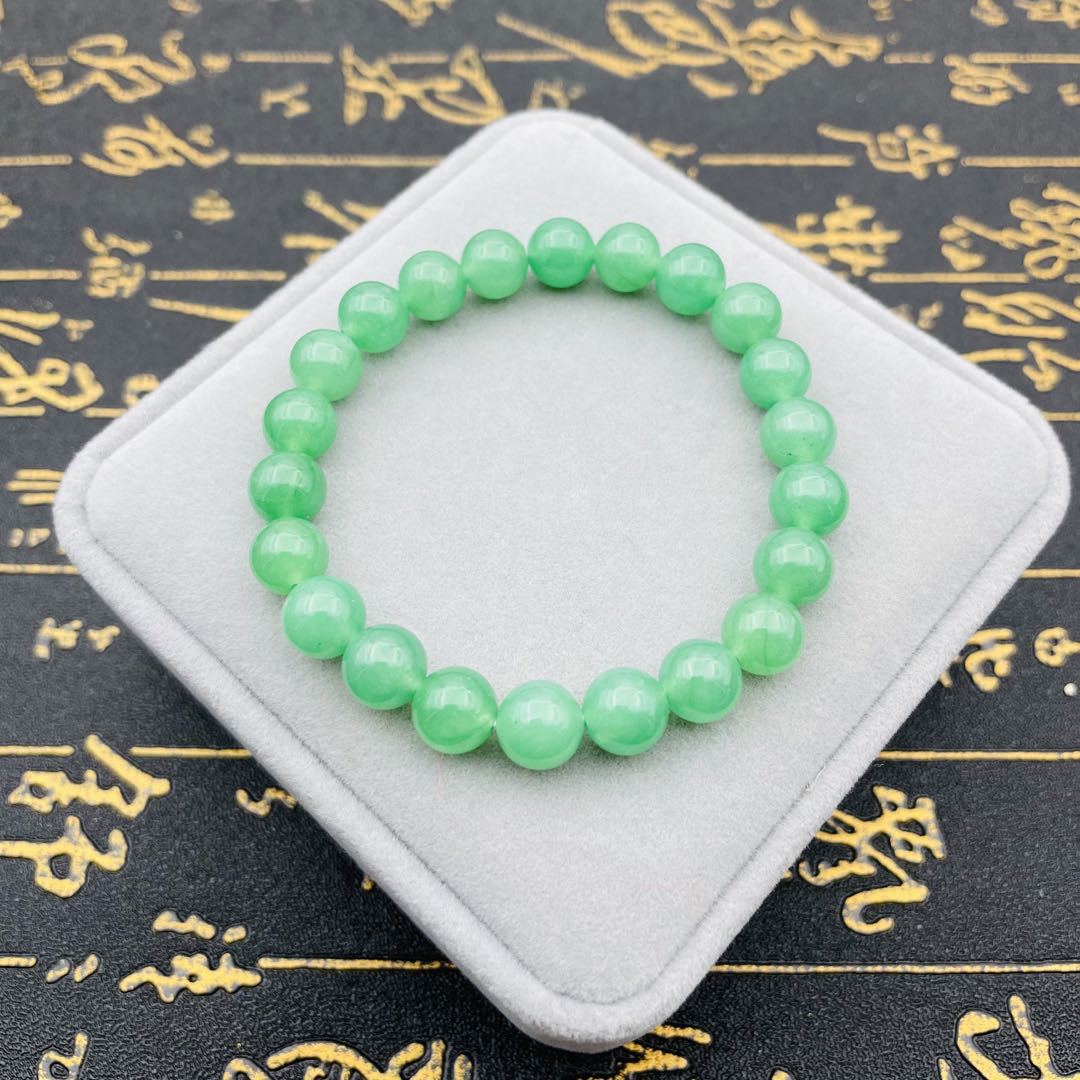 Women's & Men's Jade Green Simple Fashion Mother's Day Bracelets