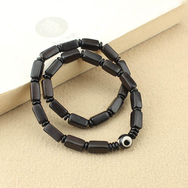 Women's & Men's Multi Jewels Ebony Cat Catch Bodhi Bracelets