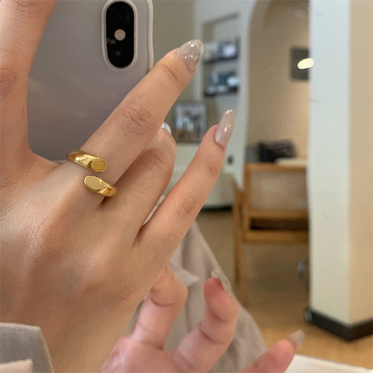 Women's Fashion Front Opening Vintage Niche Design Rings