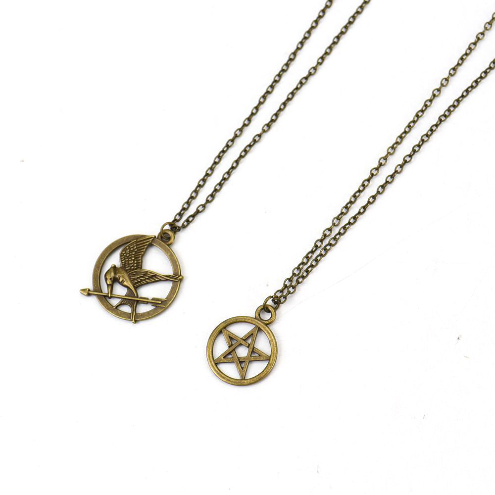 Harry Potter Deathly Hallows Eye Sun Necklaces